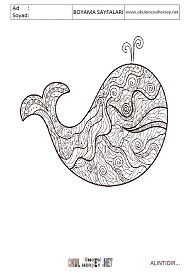 Zenteangle boyama sayfaları